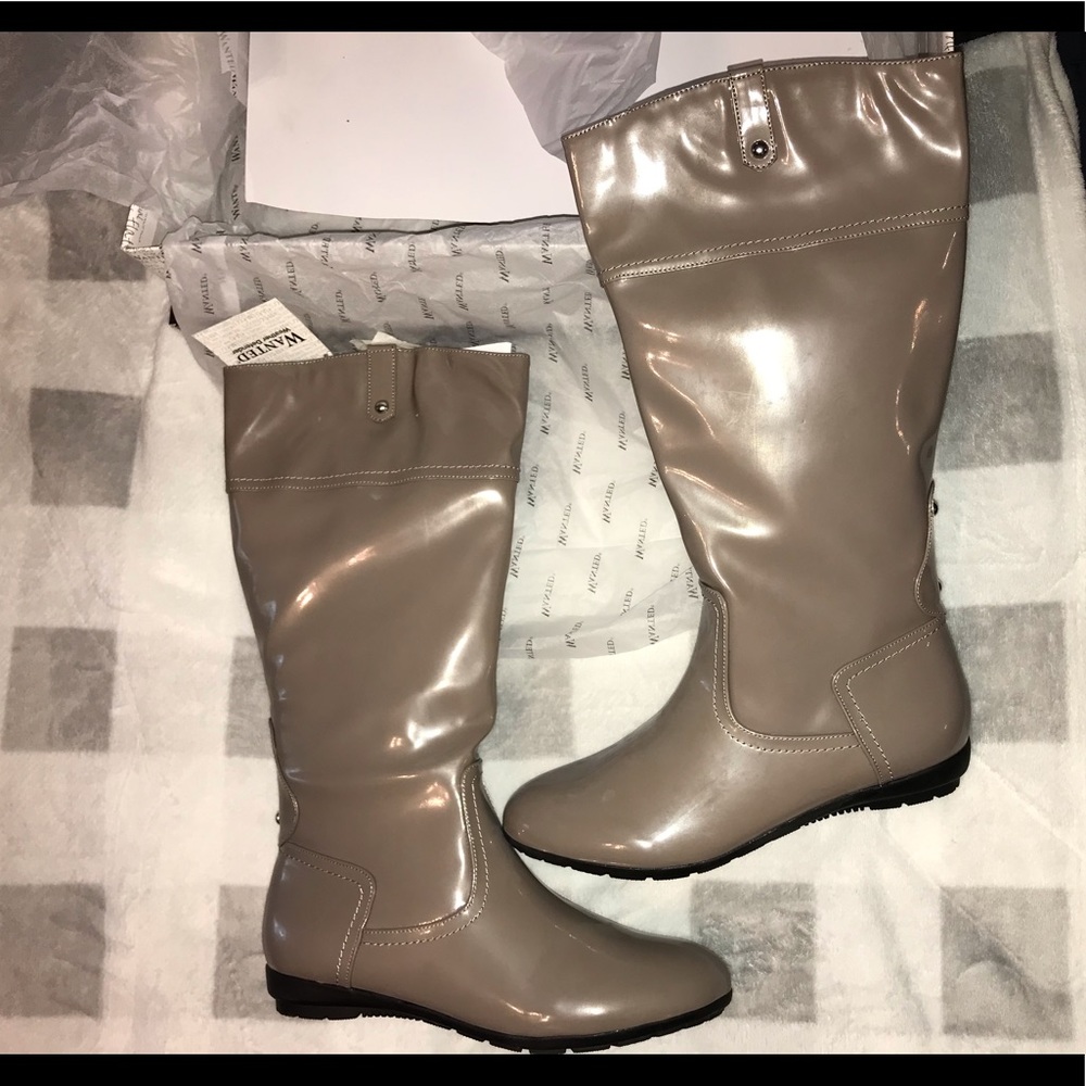 NEW: Tall Rain boots - size 10